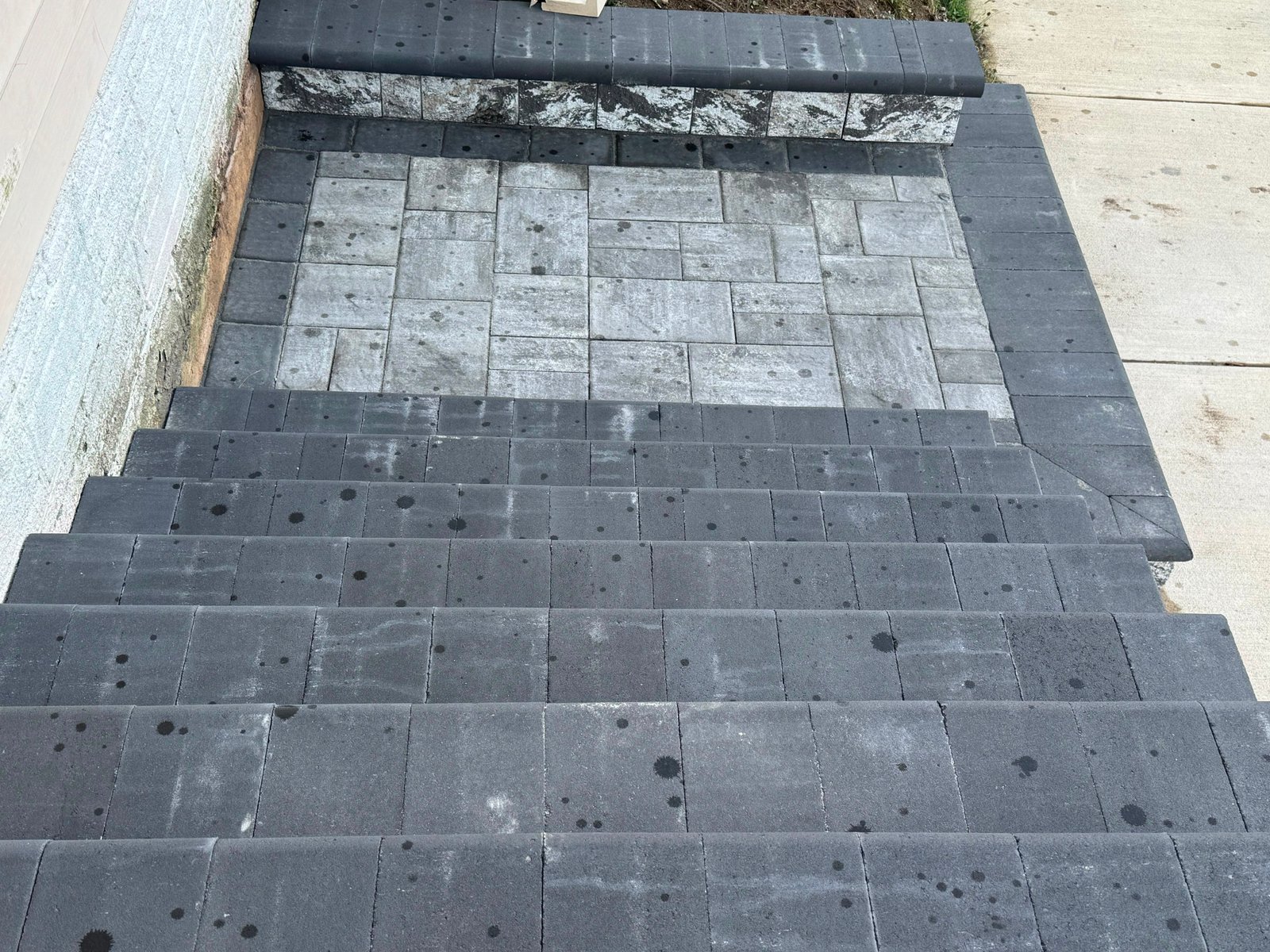 Paver installation