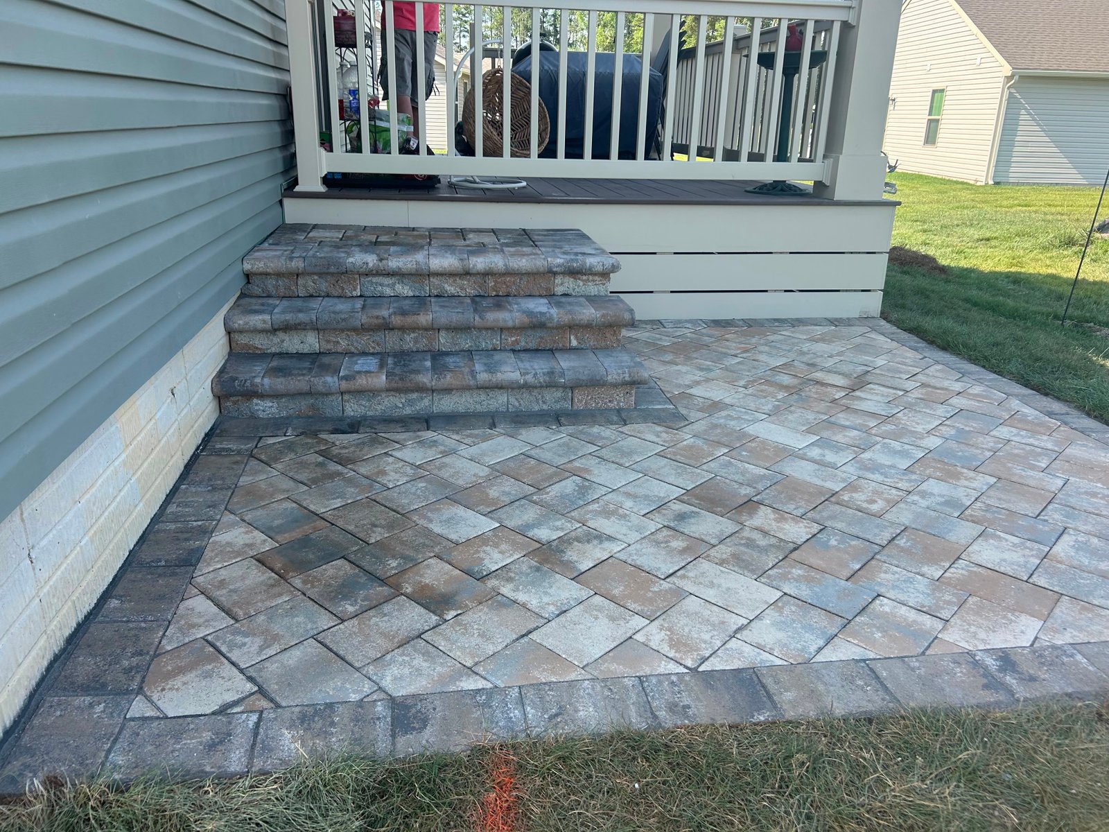 Stone walkway